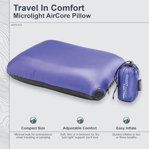 Cocoon Reisekissen Air Core Pillow Hyperlight - 5