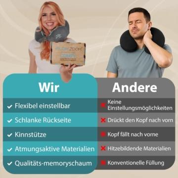 FLOWZOOM Reisekissen Vorteile